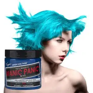 manic panic classic high voltage turkis hårfarge 118ml atomic turquoise model 43696