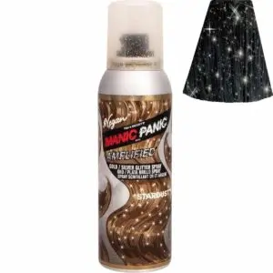 manic panic amplified spray glitter hårfarge spray 100ml stardust 70610