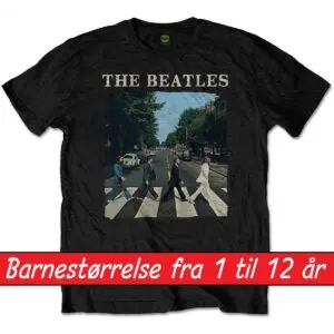 beatles t-skjorte til barn abbey road BEATTEEP46BB