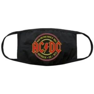 AC/DC Est. 1973 merchandise munnbind ACDCMASK04B