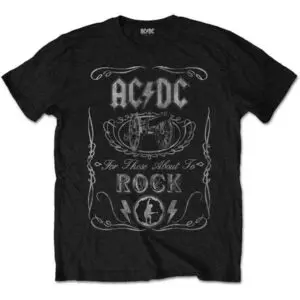 AC/DC t-skjorte barnestørrelse Vintage Cannon Swig ACDCTS49BB