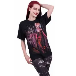 harley quinn t-skjorte trick or treat fra spiral direct G437M121