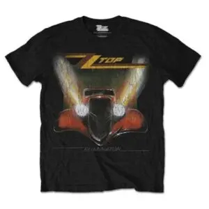 ZZ Top Eliminator Album t-skjorte merchandise ZZTS02MB