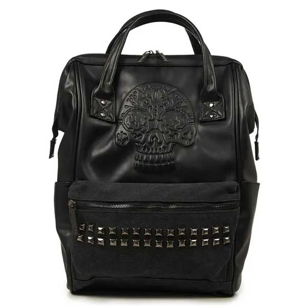 Banned Androginy ryggsekk med studs BG7282BLK