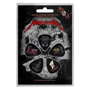 Metallica gitar plekter sett PP031