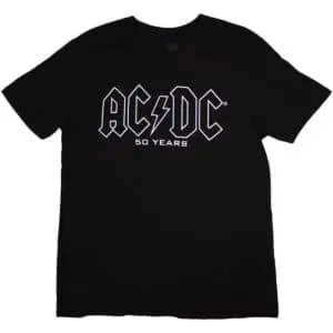 AC/DC Rock or Bust gråmelert t-skjorte ACDCTS110MB