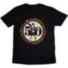 AC/DC Gold Emblem 50th Anniversary t-skjorte ACDCTS119MB