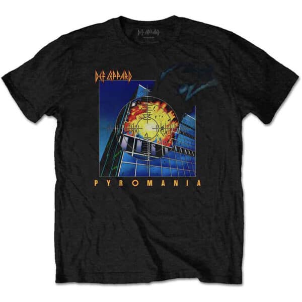 Def Leppard Pyromania t-skjorte DEFLTS02MB