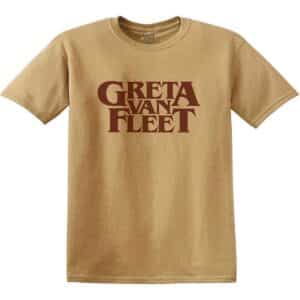 Greta Van Fleet Gold t-skjorte GVFTS02MOG