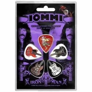 Tony Iommi gitar plekter sett Iron Man PP042