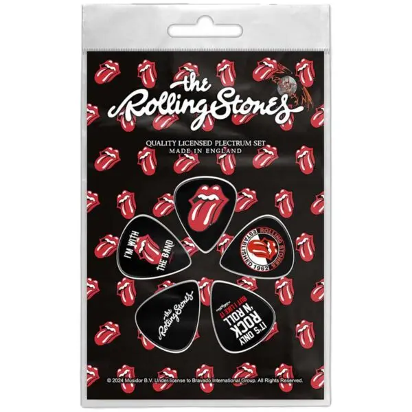 Rolling Stones plekter sett Tongue PP064