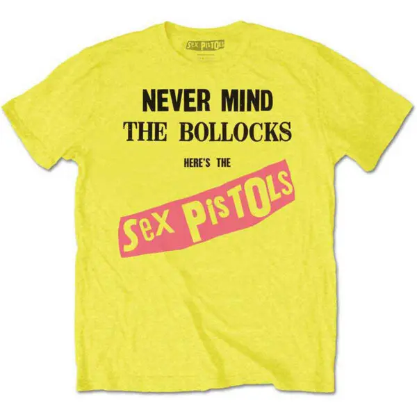 Sex Pistols Never Mind the Bollocks t-skjorte SPTS01MY