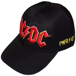 AC/DC PWR-UP snapback caps ACDCCAP09B