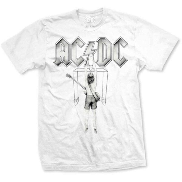 AC/DC Flick Of The Switch t-skjorte hvit ACDCTS03MW